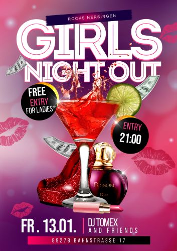 Tickets für Girls Night Out Opening  am 13.01.2023 - Karten kaufen